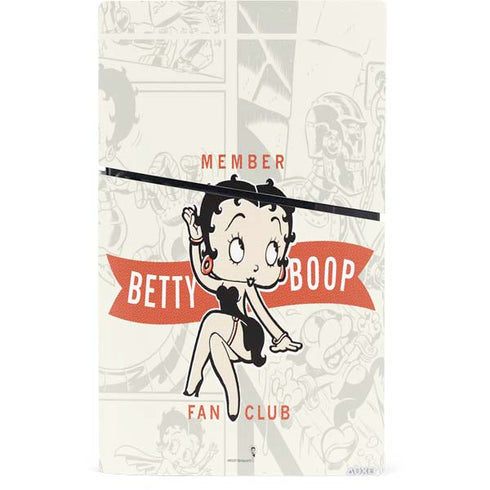 Betty Boop Member Fan Club PS5 Slim Digital Edition Console Skin